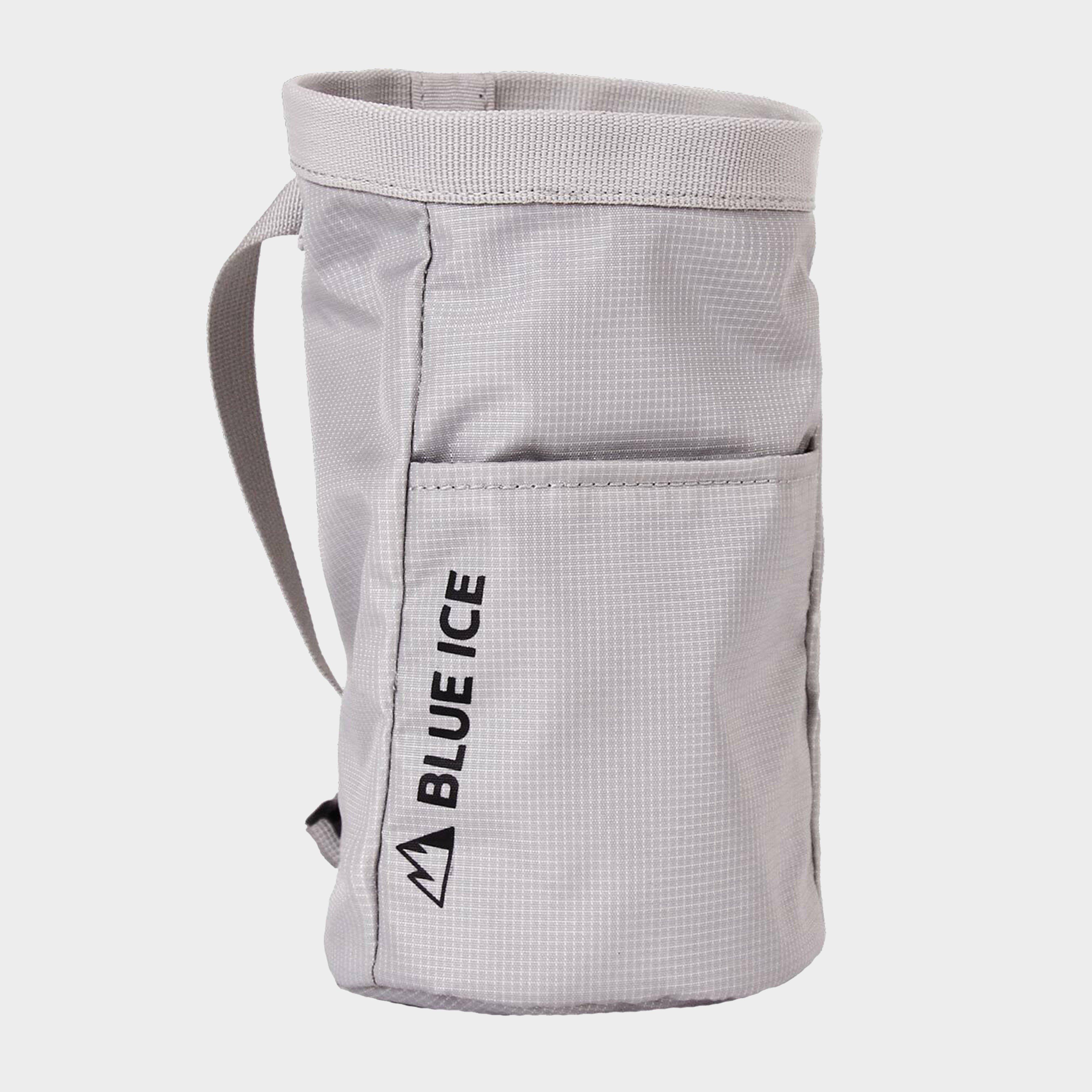 Blue Ice Saver Chalk Bag, Grey
