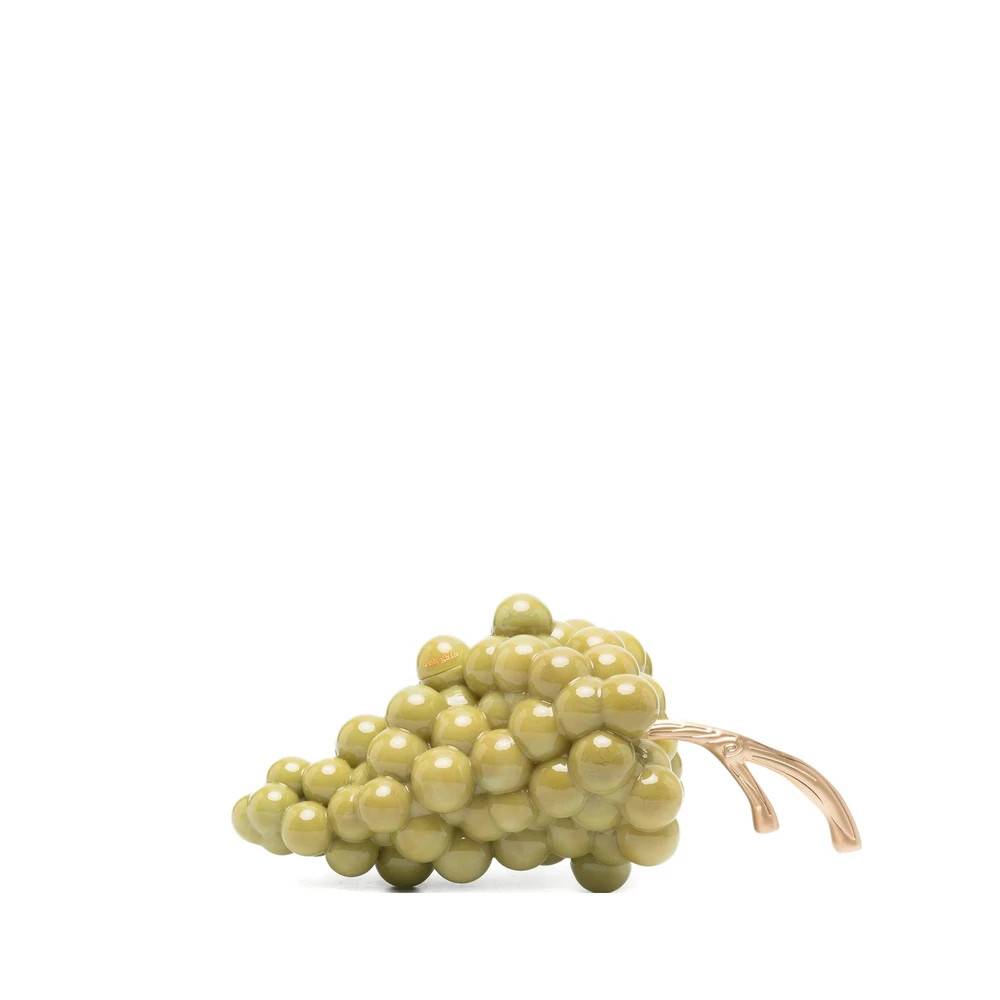Cult Gaia Grape Clutch - Tasker - Dame - Grøn - ONE SIZE - Uld