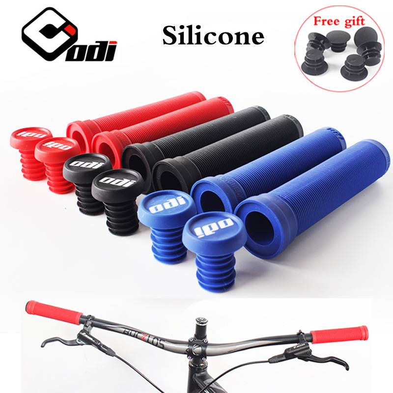 ODI Non-slip Mountain Bike Handlebar Grip Soft Silicone MTB Grips Anti-skid Comfortable Bicycle Grips Bike Parts