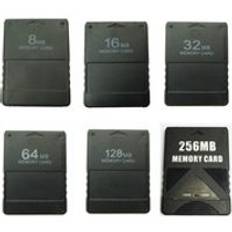 8 16 32 64 128 256mb minneskort f&#xF6;r sony f&#xF6;r ps2 f&#xF6;r playstation 2 h&#xF6;ghastighets minneskort