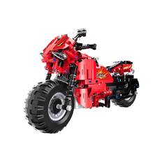 RC bygg modell - CaDA Technic Race Track Motorcycle - 2,4Ghz - DE