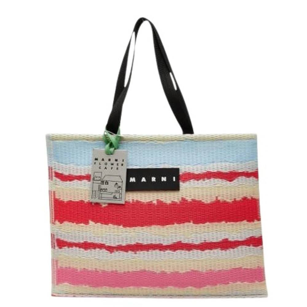 Marni Pre-owned Pre-owned Nylon Skuldertaske - Vintage - Dame - Flerfarvet - ONE SIZE - Uld