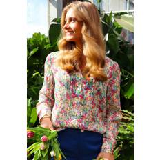 Maggie Ls Shirt | Pink Flower | Skjorte fra Liberté - XS