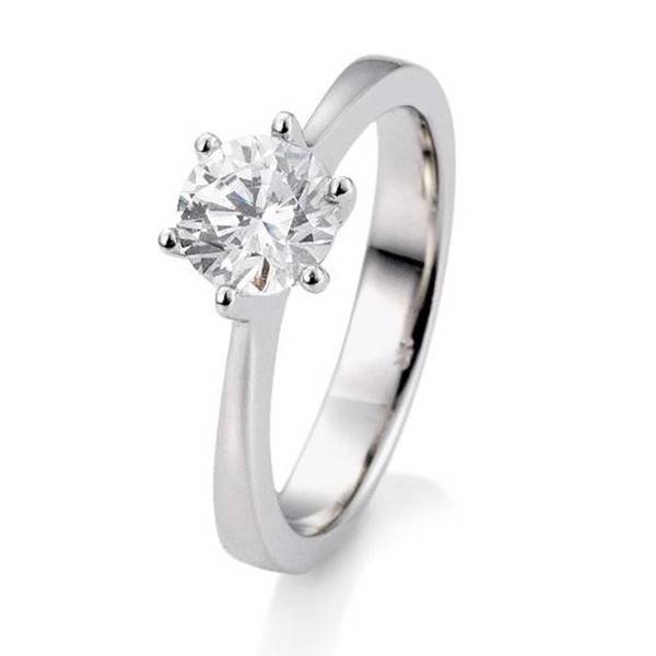 Platin 600 Engagement Solitaire ring fra Houmann Diamond Collection med 0,8 ct Diamanter