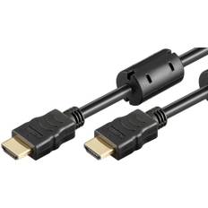 Højhastigheds HDMI-kabel med Ethernet og Ferrit, 2m