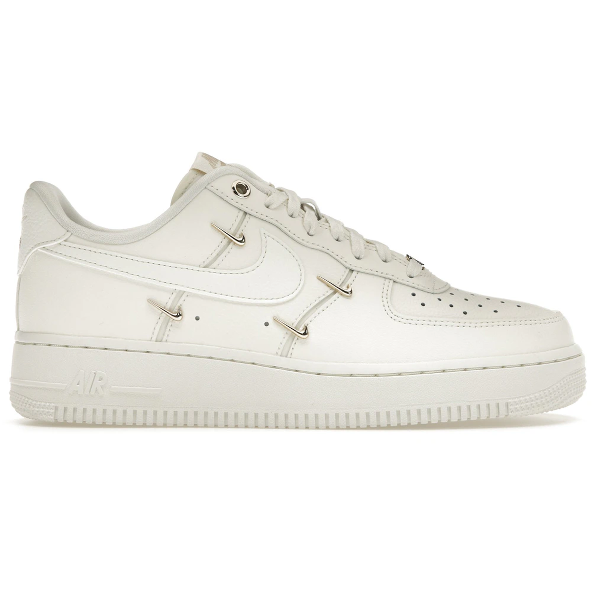 Nike Air Force 1 '07 LX CN Sail Gold Mini Swooshes - 45.5