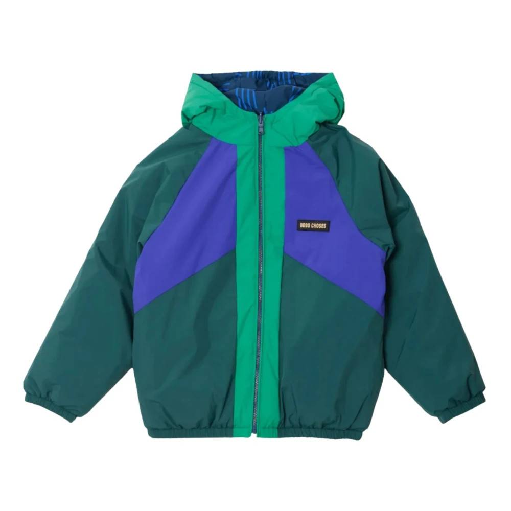 Bobo Choses Almost Moiré Reversible Anorak - Kids - unisex - Flerfarvet - 92 CM - Polyester