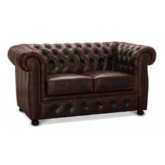 Hagagruppen - Liverpool Chesterfield soffa 2-sits Oxblod