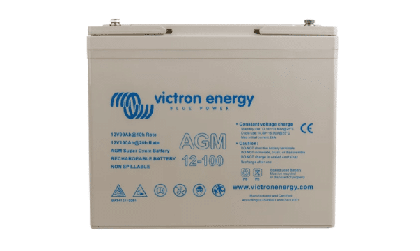Victron 12V / 100Ah AGM Super Cycle Batteri. (M6)