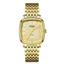 Rotary Windsor Gold Men’s Cushion Watch