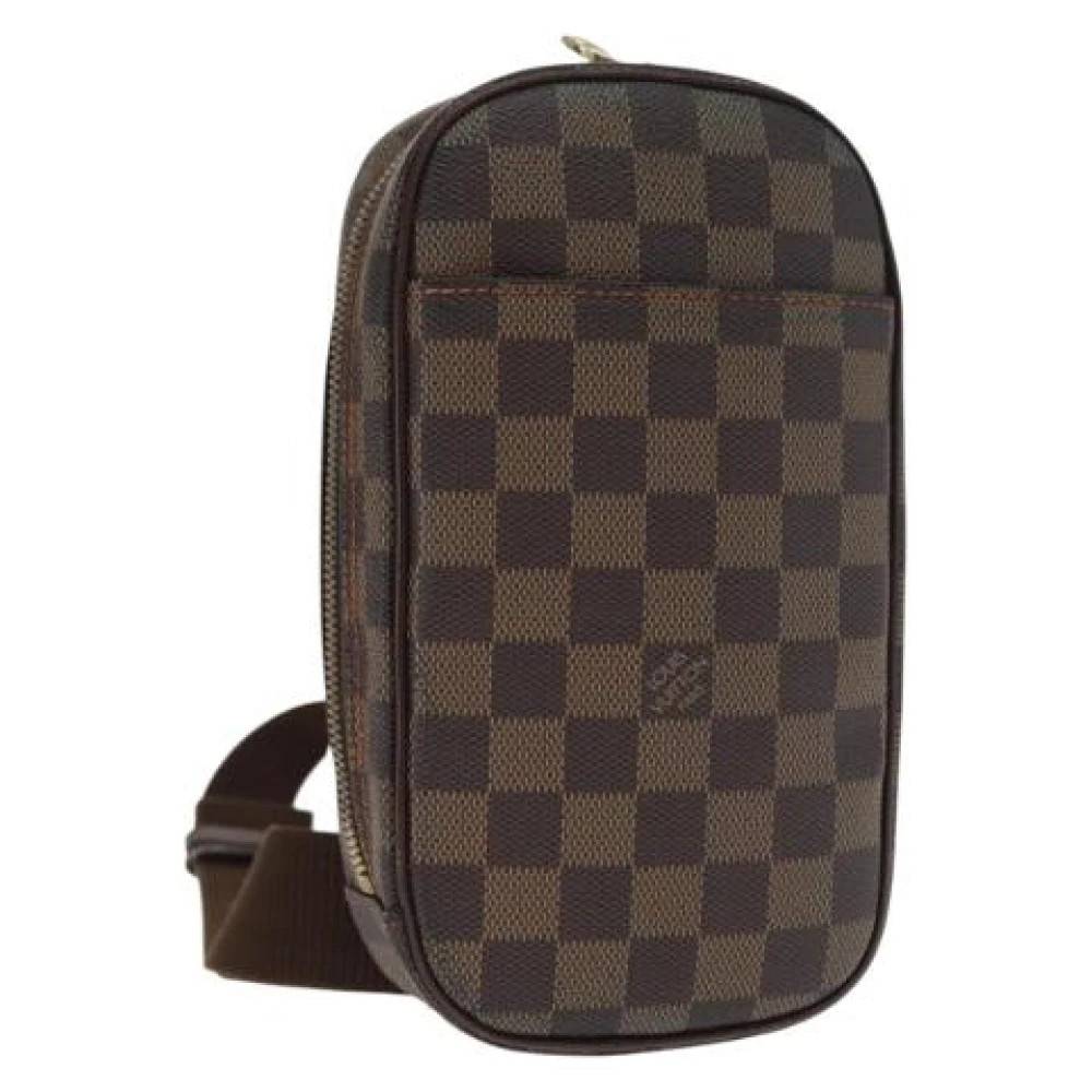 Louis Vuitton Vintage Pre-owned Vintage Canvas Cross Body Taske - Vintage - Dame - Brun - ONE SIZE - Uld
