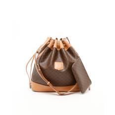 Céline Macadam Bucket Bag