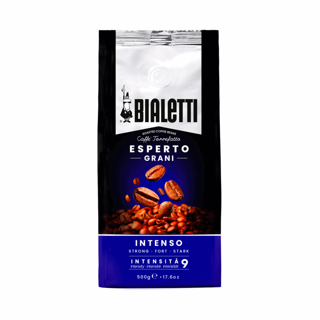Bialetti Whole Bean Coffee - 6 Bag (6 x 1kg) / Intenso (6 Bag (6 x 1kg))