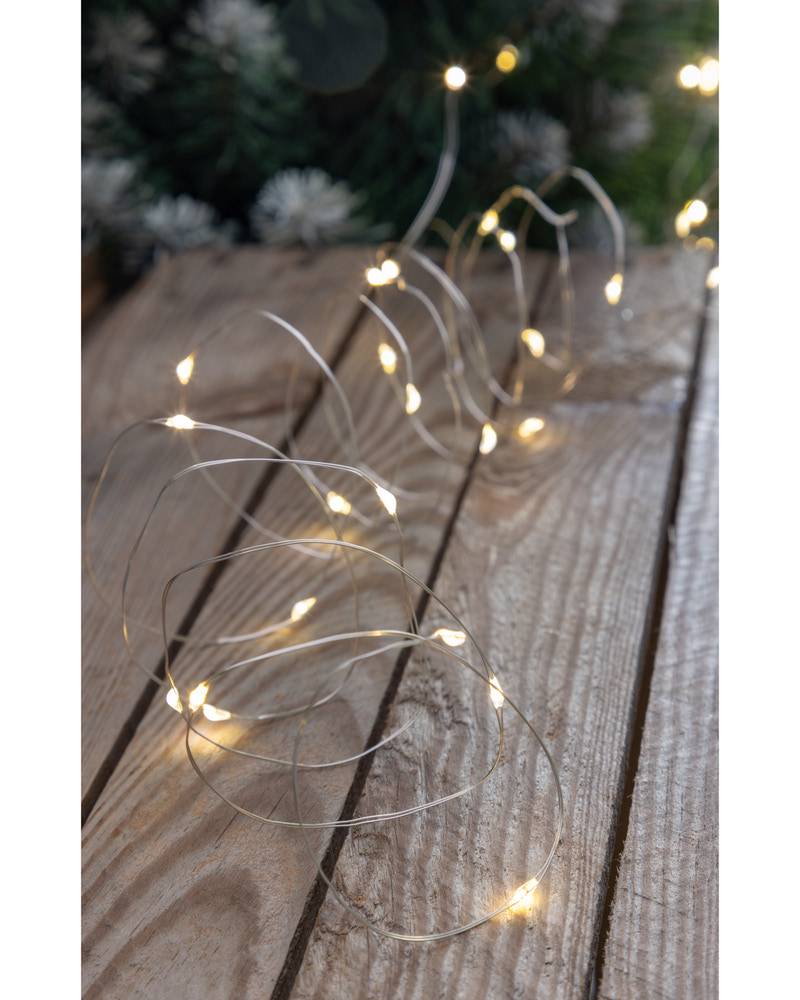 Nowel Ljusslinga silver 20 LED