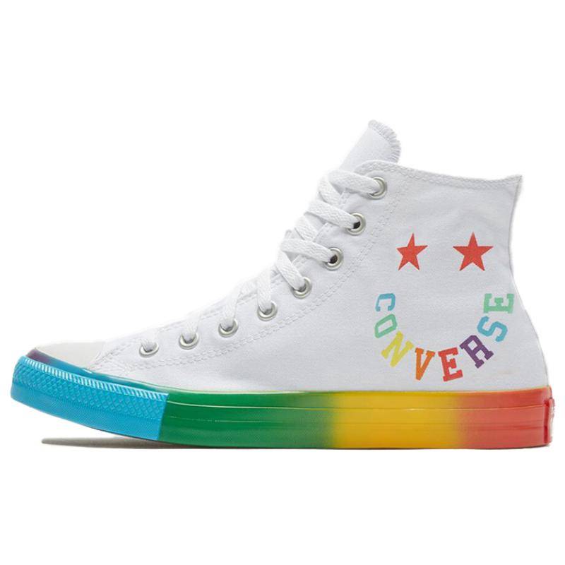 Converse All Star Hi Smiley Multi Bekväm & Snygg Hög Topp Converse Unisex Vit cm