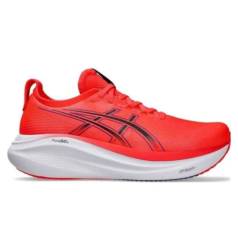 ASICS Gel-Nimbus 27 Flash Red Black - 42.5 / Standard