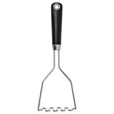 IKEA - 365+ HJÄLTE kartoffelmoser, rustfrit stål/sort