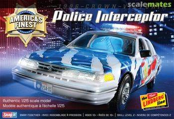 Lindberg HL130 1996 Crown Victoria Police Interceptor 1:25 Byggsats