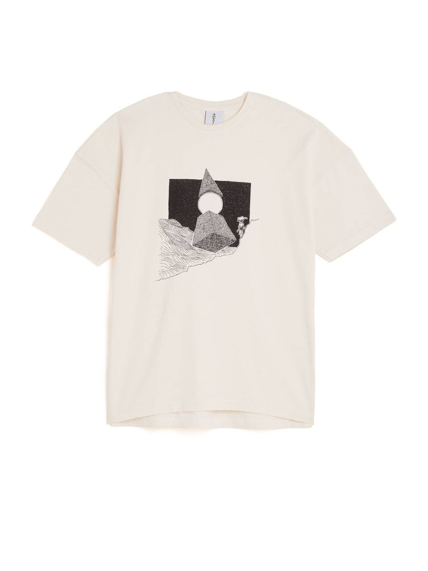 The Rad Black Kids Bluser & t-shirts 'Afro Space T-Shirt (Collab with KenjoDrawing)'  naturhvid
