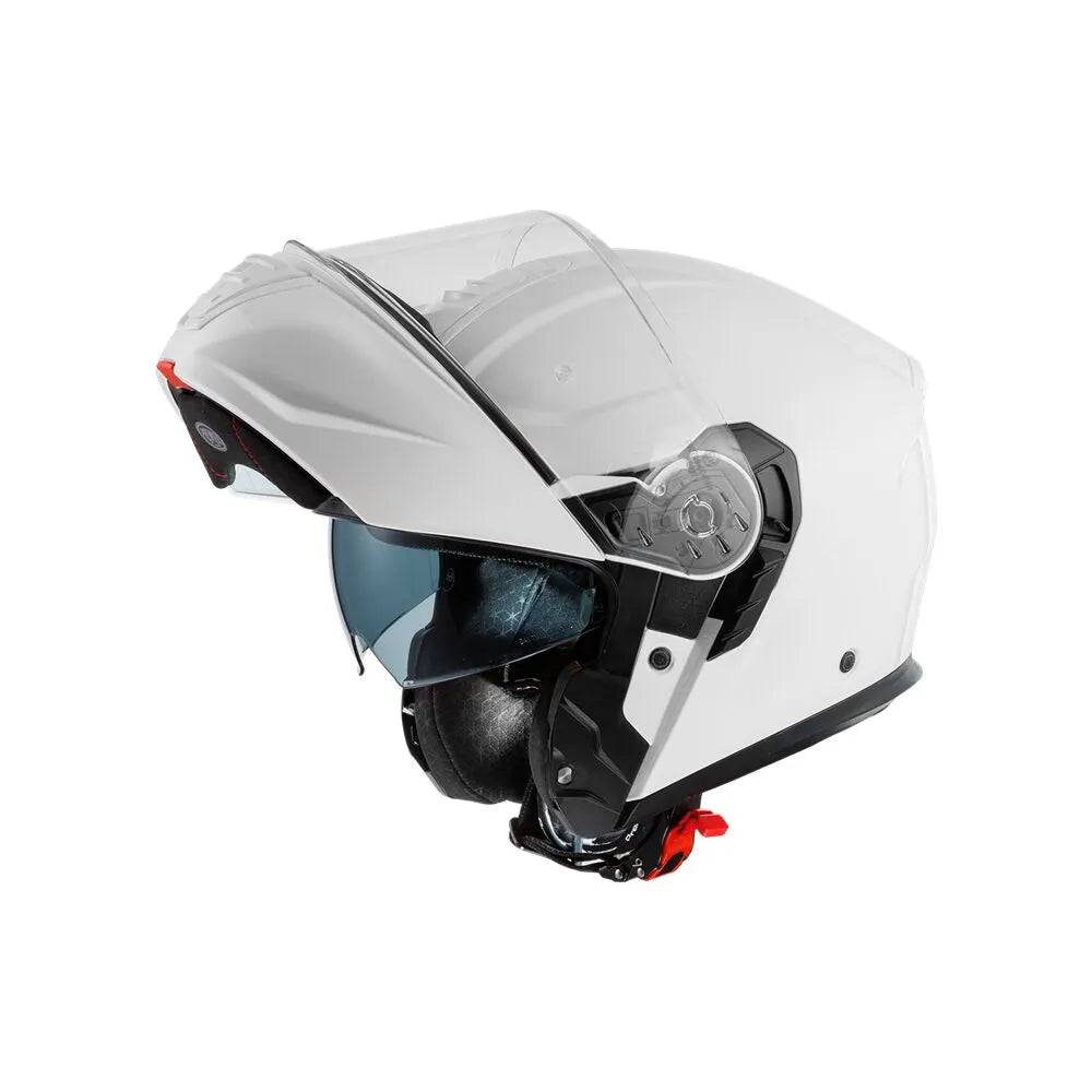 Premier Helmets Genius Evo Flip-up Hjelm Hvid - XL