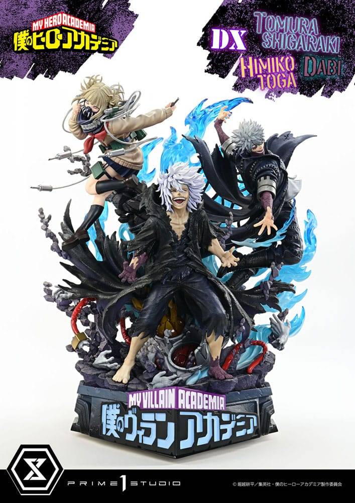 My Hero Academia Statue Ultimate Premium Masterline Tomura Tomura Shigaraki, Dabi & Himiko Toga Deluxe Version 69 cm