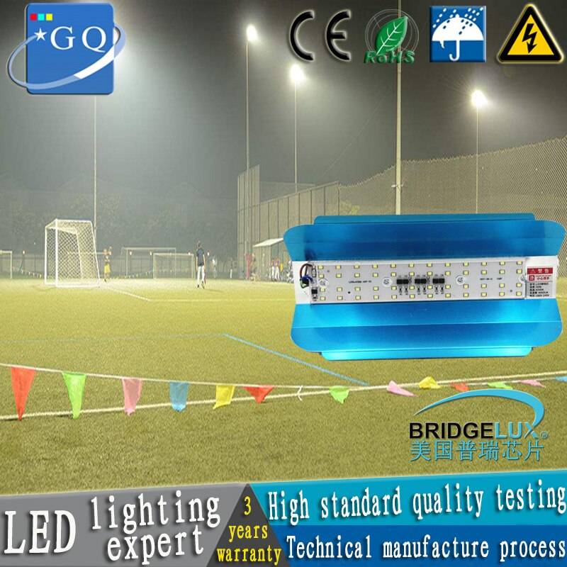 Led flood light rgb svart skal led utomhus söklampa 50w 80w 100w 200w 300w 500w 1000 led armatur ljus porslin stolpe - Kall vit / 100w 220v