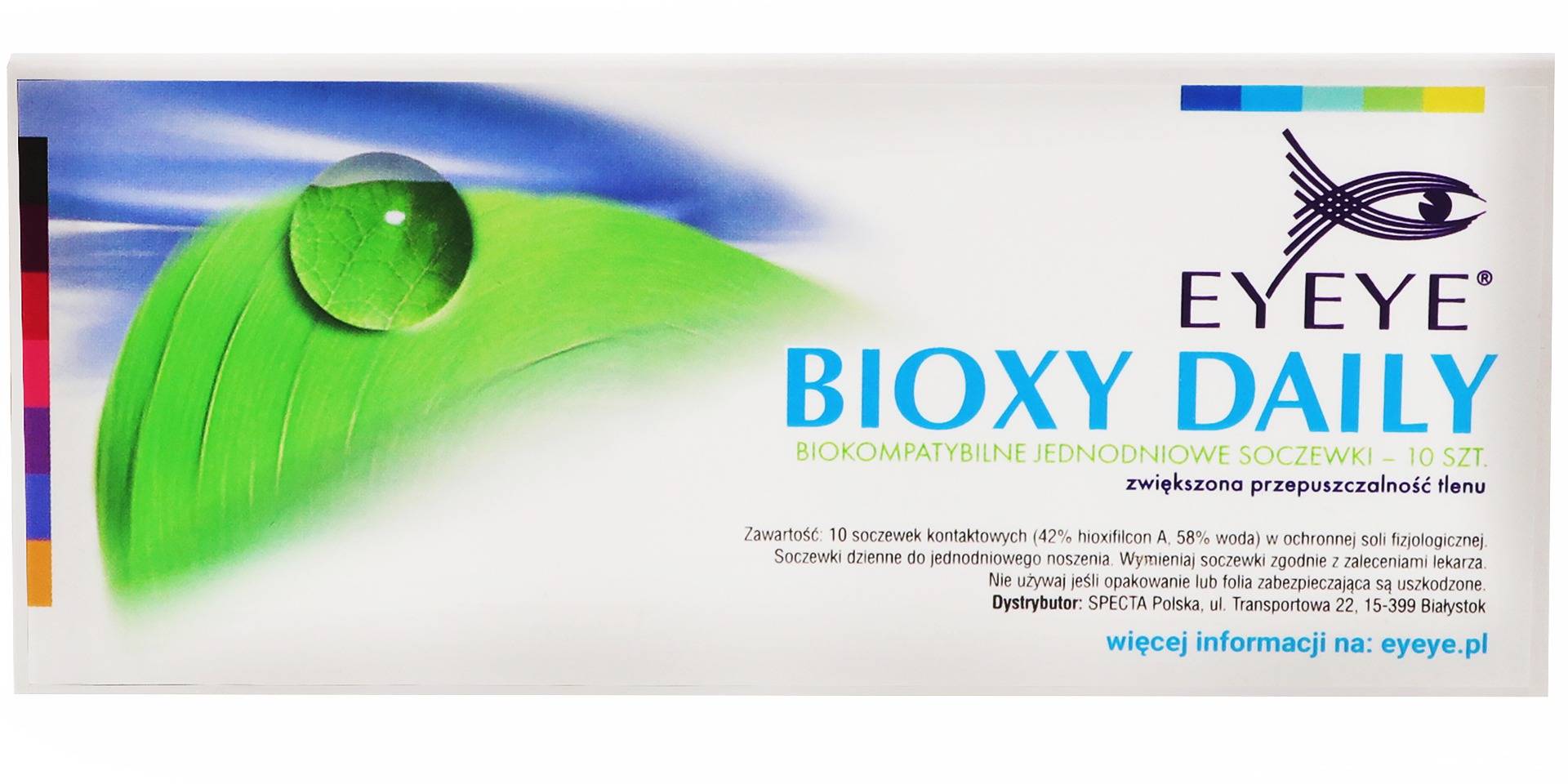 Eyeye Bioxy daily 10 linser