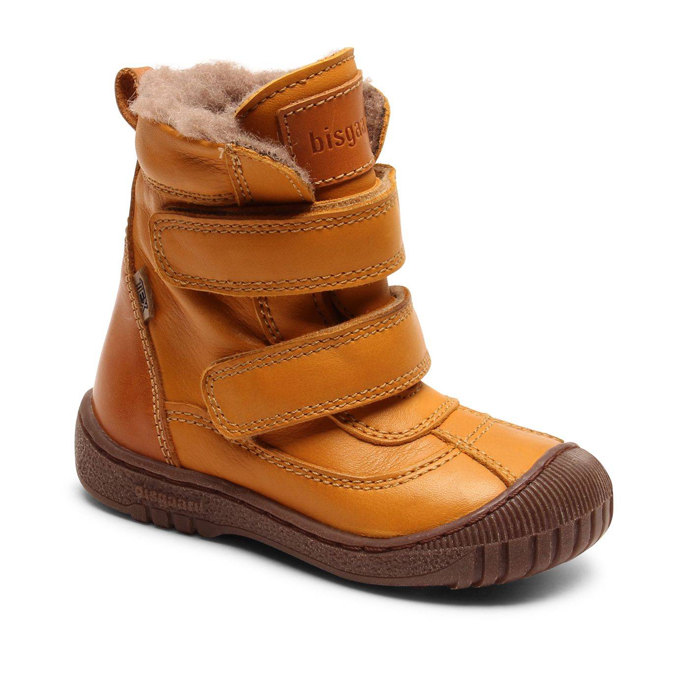 TEX-støvle m. velcro, Gul - 25
