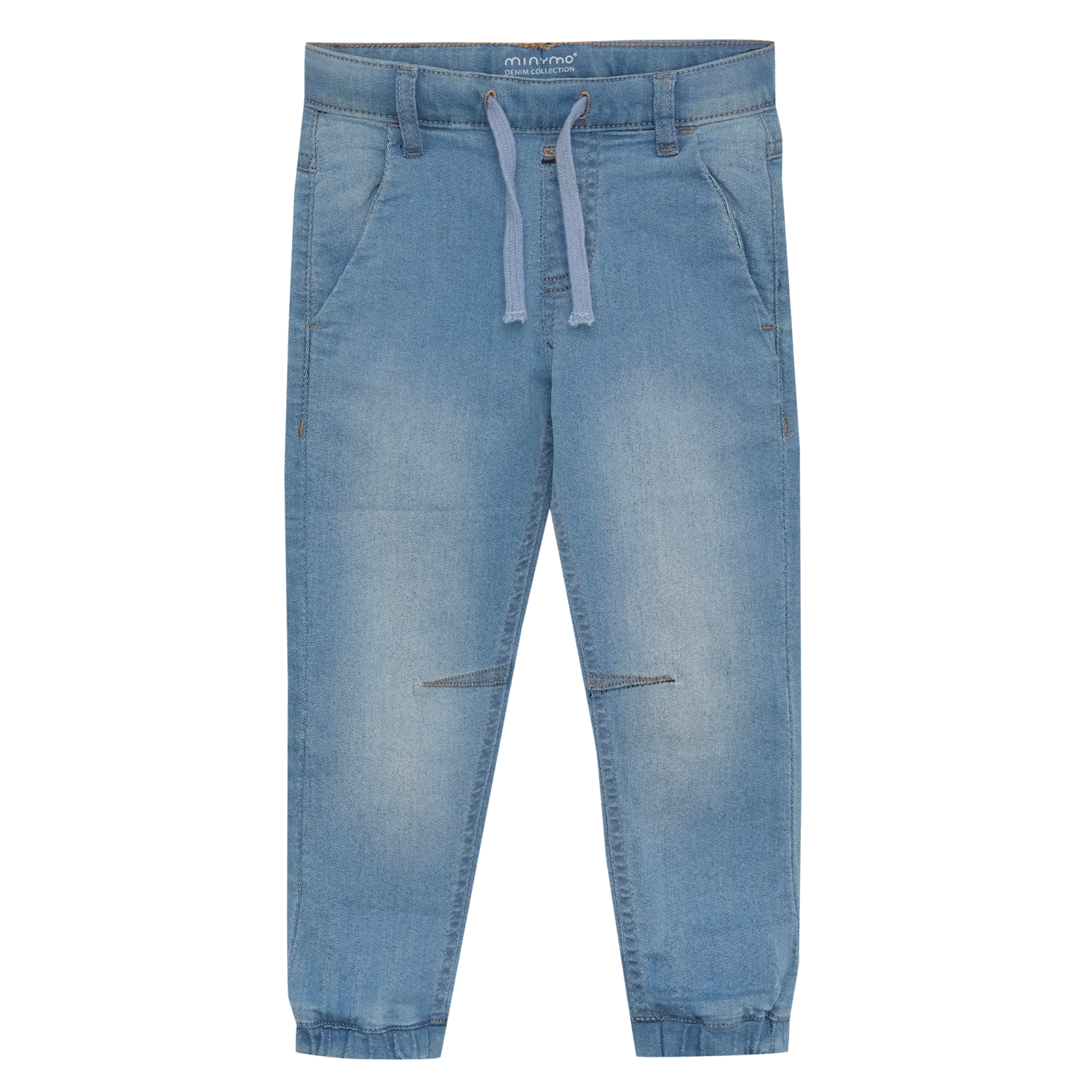 Minymo Drenge Jeans i økologisk bomuld - Light Dusty Blue - 92