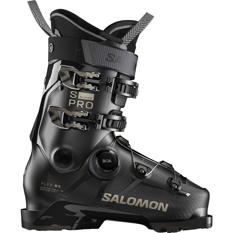 Salomon S/Pro Supra Boa 85 W Black/Black/Light Bronze Met. Black/Black/Light Bronze Met. 27/27.5 (27/27.5)