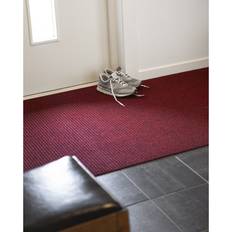 Troika röd - entrématta på metervara - 100 cm bred - Röd (100 cm)