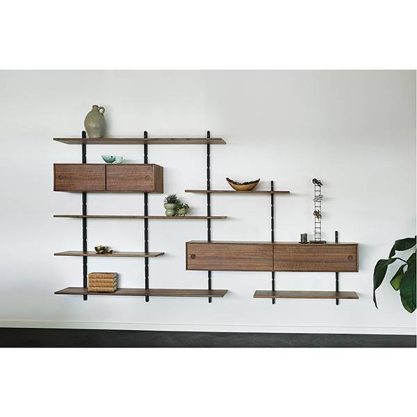 PBJ Designhouse PBJ Moore 07 reol - Lakeret natur eg