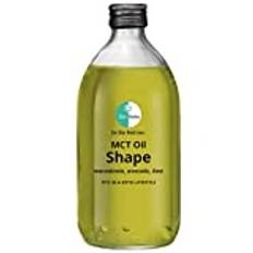 Go-Keto MCT Oil Shape, 500ml | MCT OLJA C8 / C10 med omega-7 från avokado & makadamia, 100% kokosnötolja, fri från palmolja | perfekt för keto-diet | perfekt för keto-skakning | vegan, low carb