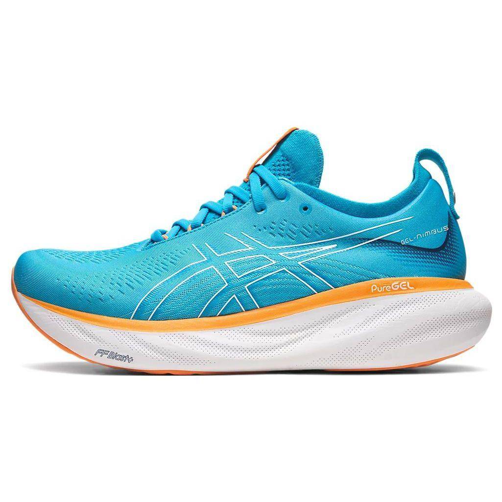 Asics Gel Nimbus 25 Island Blue Sun Peach Herr Sneakers 1011B547-400 cm