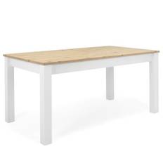Table à manger extensible Chêne blanc