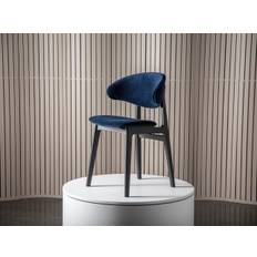 Kristensen Ram Wood Comfort KC02 spisebordsstol (Eg massiv, Sigma semianilin læder 30042 Coffee)
