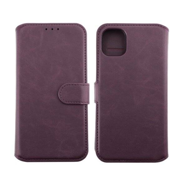 Rvelon iPhone 11 Cover Magnetisk Aftageligt Cover Lilla
