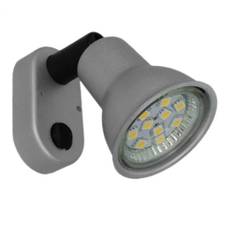 Mini v�gglampa 12V Matt Silver