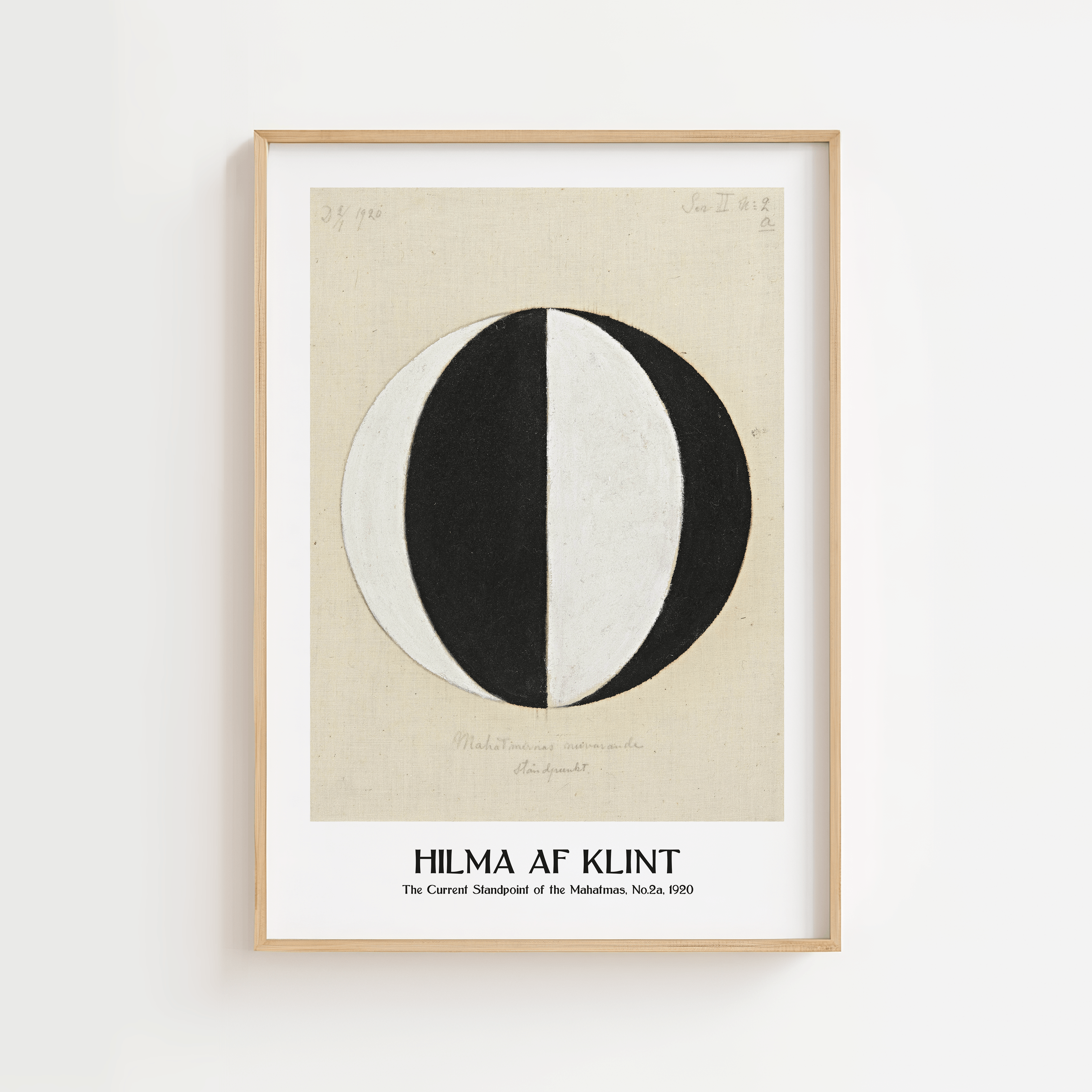 Mahatmas – Hilma af Klint Poster | 40 x 50 cm | Ellens Postershop.