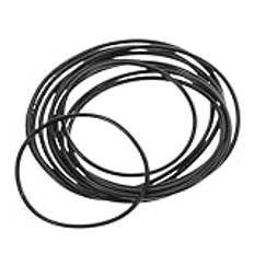 HOMSFOU 3 Set Skivspelare Drivrem Skivspelare Rem Grammofon Del Grammofon Drivrem Del Grammofon Drivrem Grammofon Byte Drivrem Skivspelare Körning 10 st*3