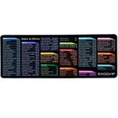 EXCO Spanish Office Shortcuts Mouse Pad Large Extended Big Keyboard Mousepad Gaming Desk Mat with