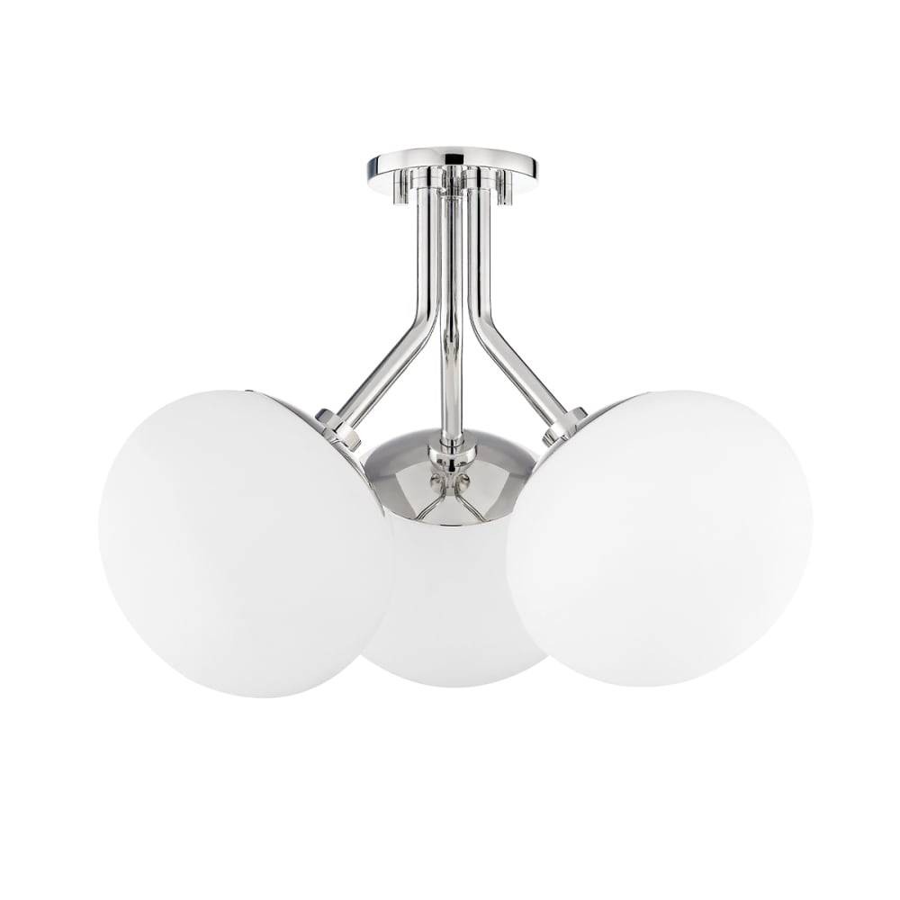 Lampa Estee Taklampa Plafond - Polished Nickel från Mitzi