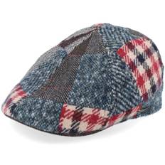 Stetson - Multi flatcap Keps - Texas Patchwork Multi Flat Cap @ Hatstore