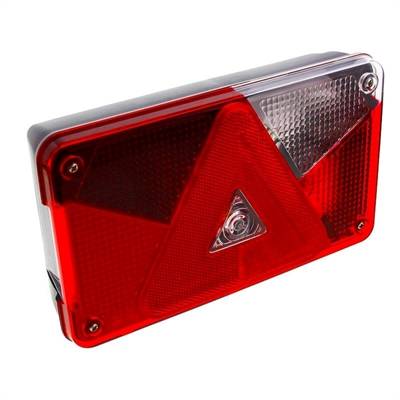 Aspöck Multipoint Led Lygte Højre, 8 polet, 238 x 140mm..
