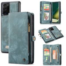 Multi-Wallet CaseMe 11-kort Samsung Galaxy Note 20 Ultra  - blå