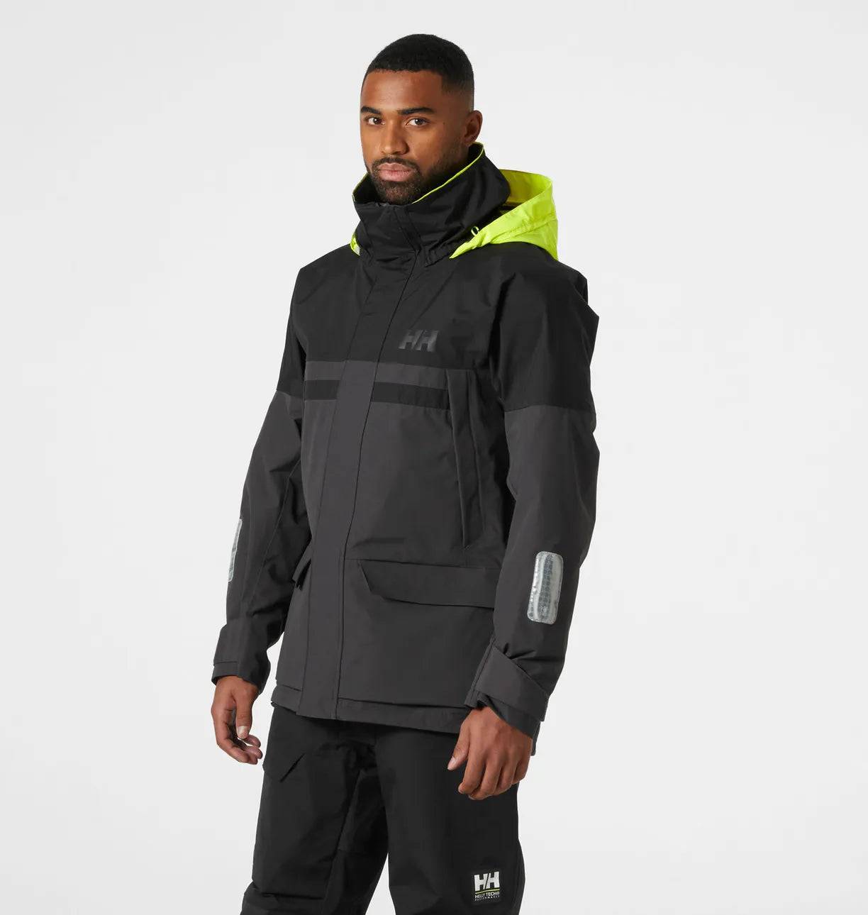 Helly Hansen Men's Pier 4.0 Jacket Sejlerjakke Herre - Ebony - Ebony / 2XL