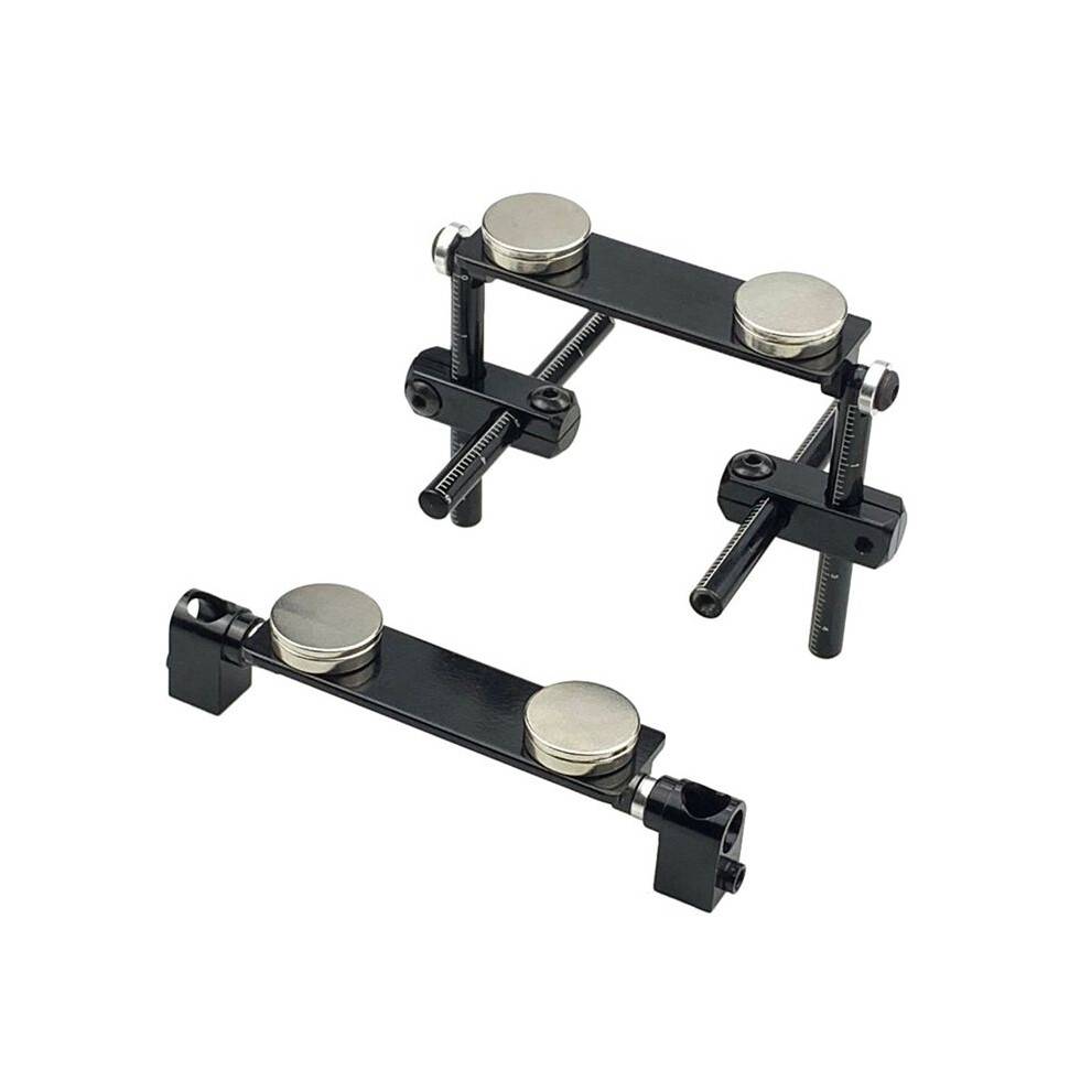 Flat Magnet for RC Car Body Shell Mount Kit for TT01 TT02 HPI Sakura 1/10 RC Racing Car Touring Car Black