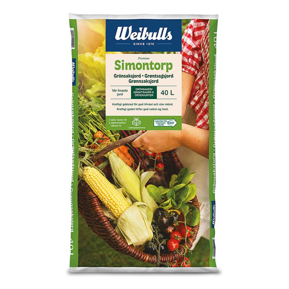 GRÖNSAKSJORD SIMONTORP 40L