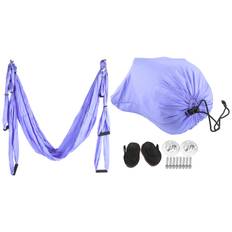 Ultralight Yoga Hammock Anti Gravity Yoga Swing Hammock Home Fitness AccessoriesBlue Purple blå