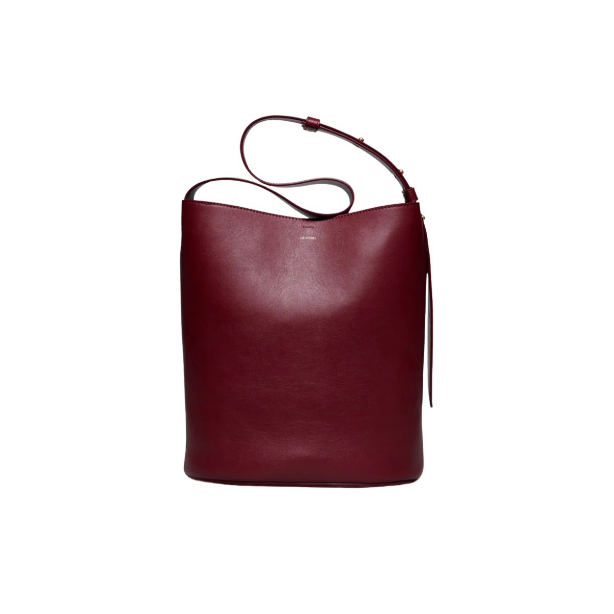 Lié Studio The Norma Tote - BURGUNDY RED / ONE SIZE